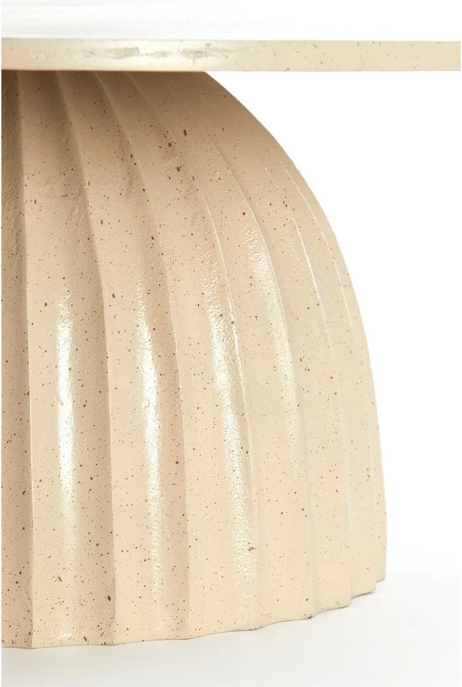 Tavolino rotondo in metallo ø 70 cm Veglia - Light &amp; Living