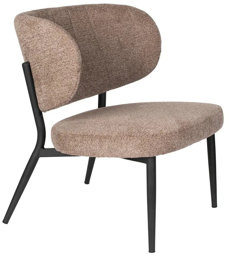 Poltrona marrone chiaro Sanne - White Label