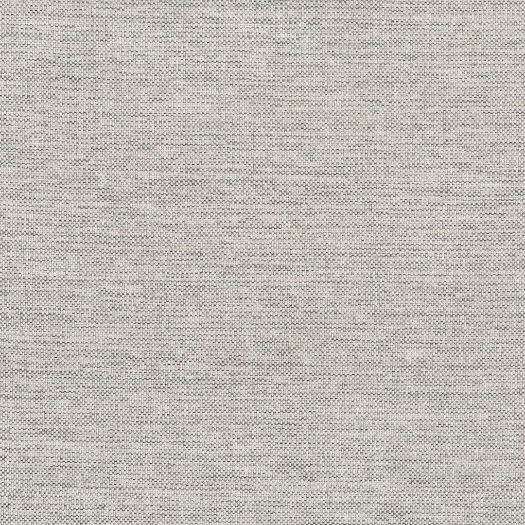 Noel letto minimal scandinavo con piedi in mogano e tessuto fiammato impermeabile T19 panna