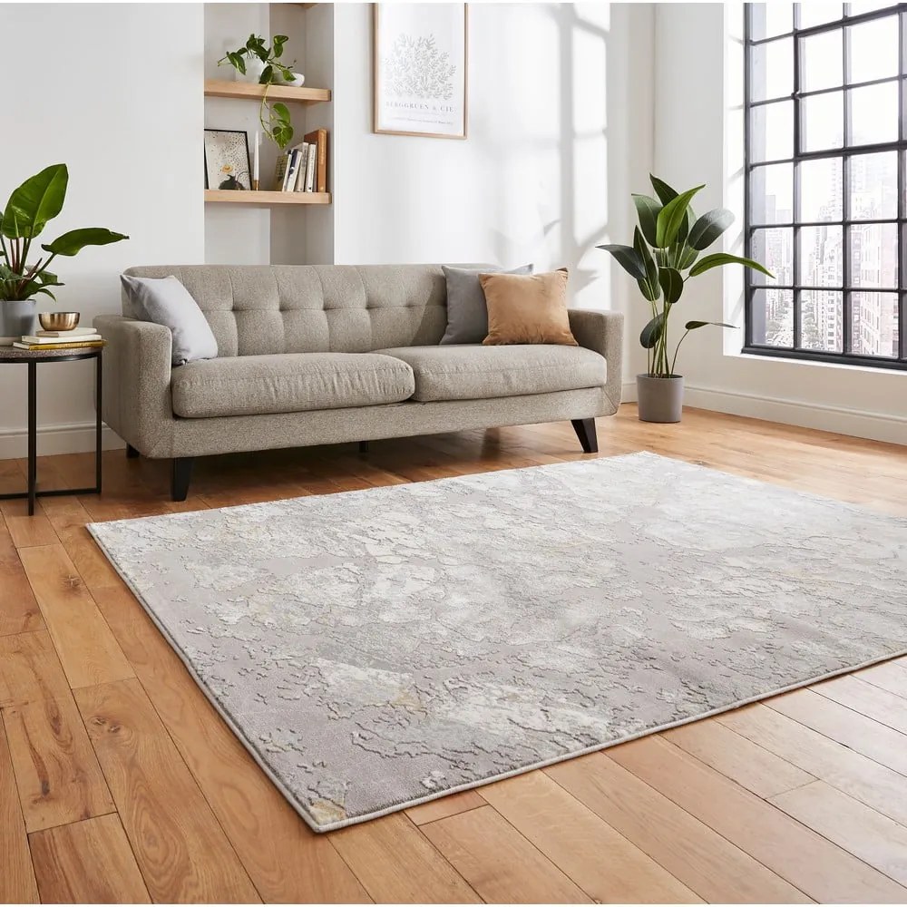 Tappeto grigio 170x120 cm Apollo - Think Rugs