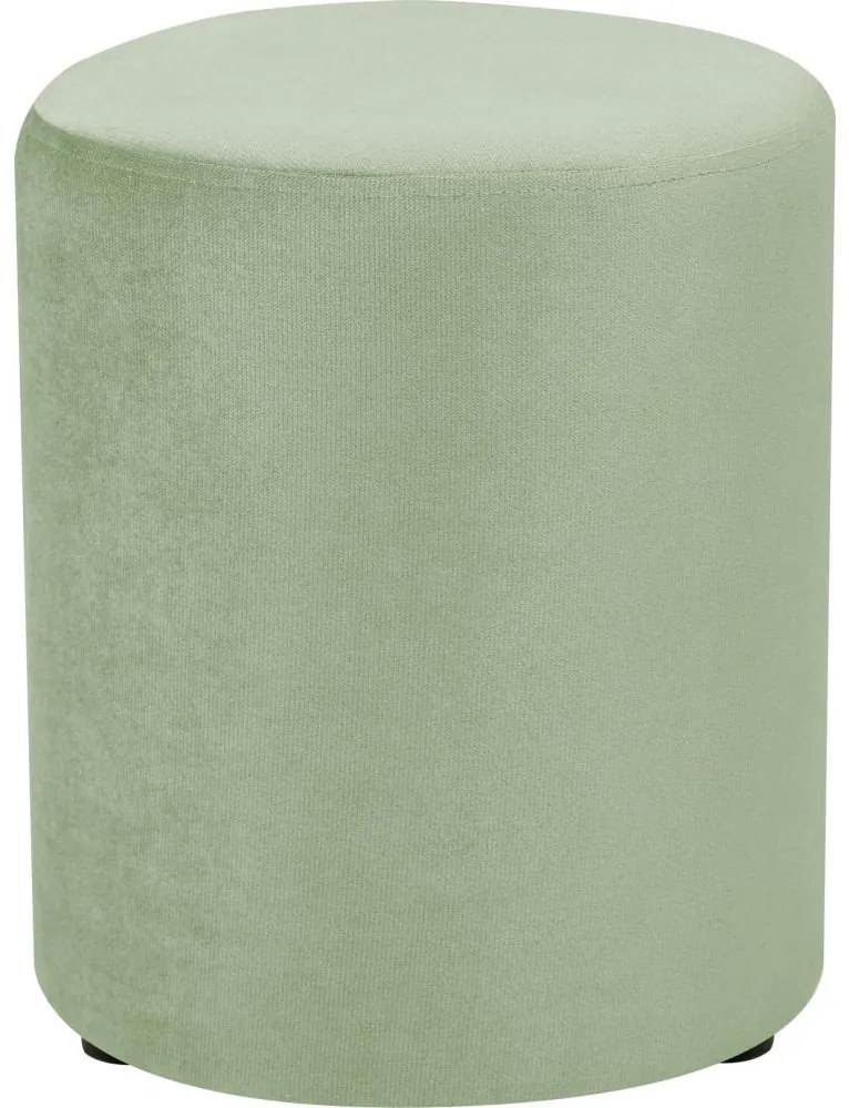 Pouf VEX, diametro 36 cm, verde chiaro