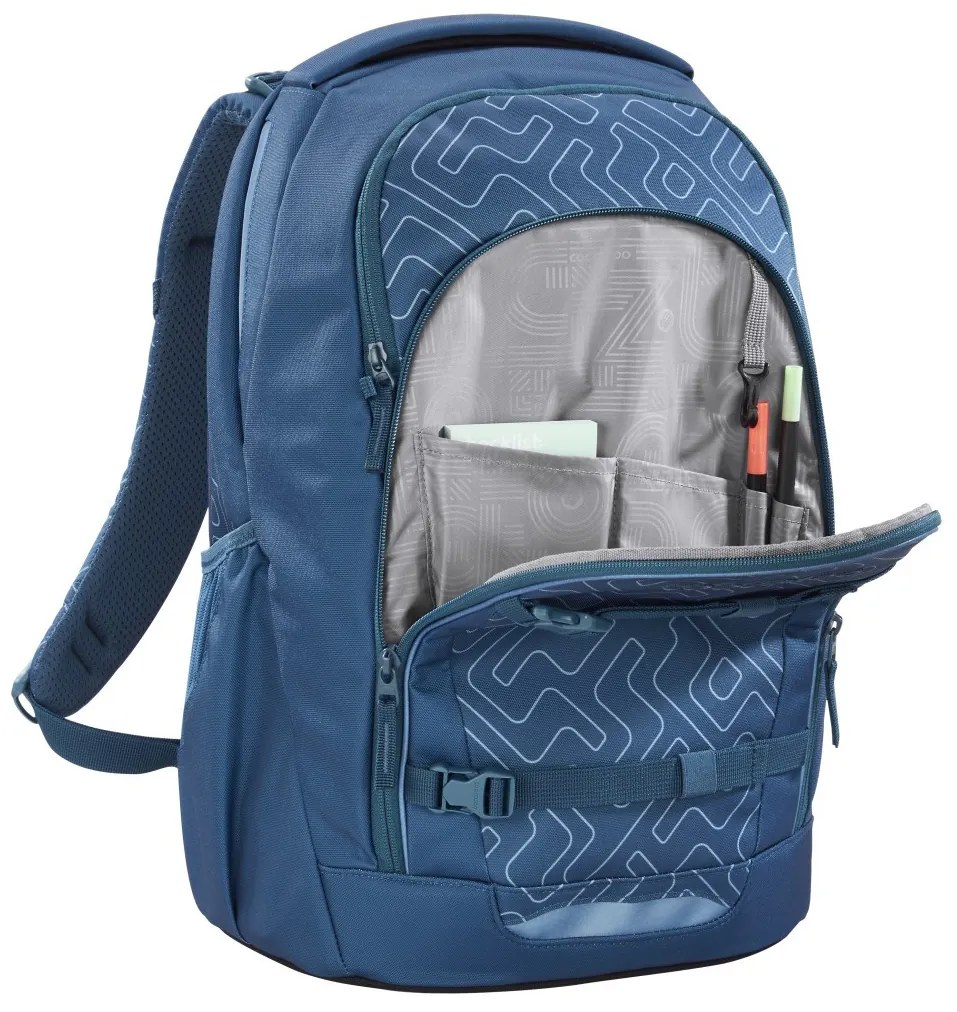 Zaino scuola coocazoo EVERY, Blue Maze