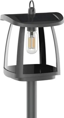 Viking - Lampada solare a LED con sensore LED/2W/3,7V IP54 4000K 2000 mAh