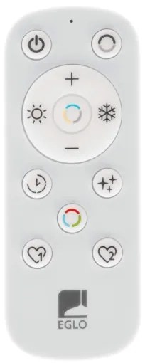 Eglo 901241 - Plafoniera LED dimmerabile MACCHIONI LED/20W/230V nero + +TC