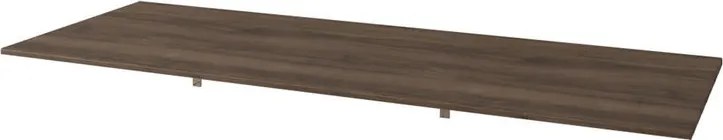 Top per lavabo Domino BADEN HAUS L 121 x H 1 x P 46 cm noce mdf