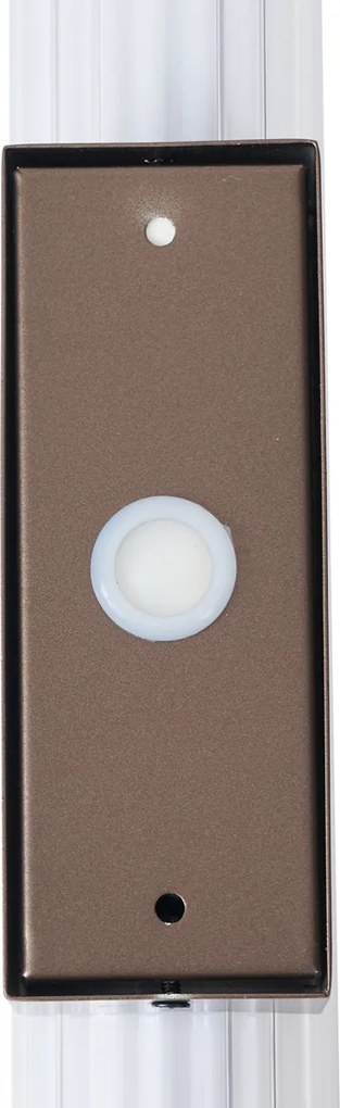 Lampada da parete retrò bronzo 60,4 cm incl. LED IP44 - Coco