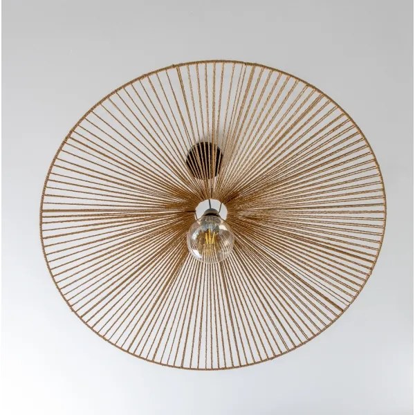 Brilagi - Lampadario LED a sospensione su cavo CERIA BOHO 1xE27/40W/230V Ø 90 cm marrone