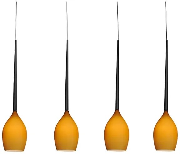 Azzardo AZ1227 - Lampadario a sospensione con filo IZZA 4xE14/40W/230V