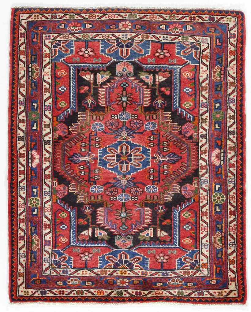Hamedan Tappeto persiano 100 x 120 (Iran) Annodato A Mano
