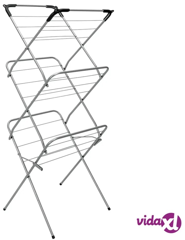 Metaltex Stendibiancheria a 3 Livelli Tec Concerto Slim 9,5 m