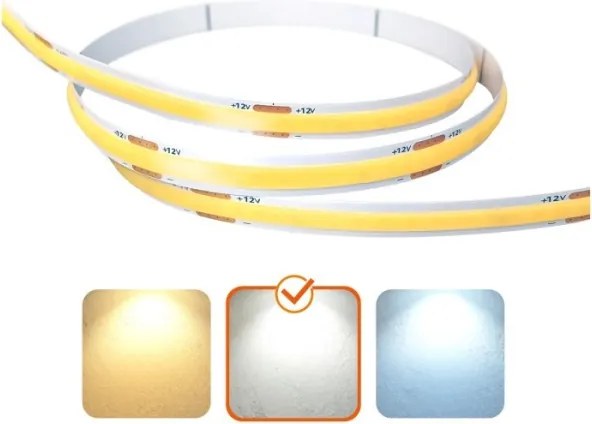 Striscia LED TRAMO LED/500W/12V 50m 4000K