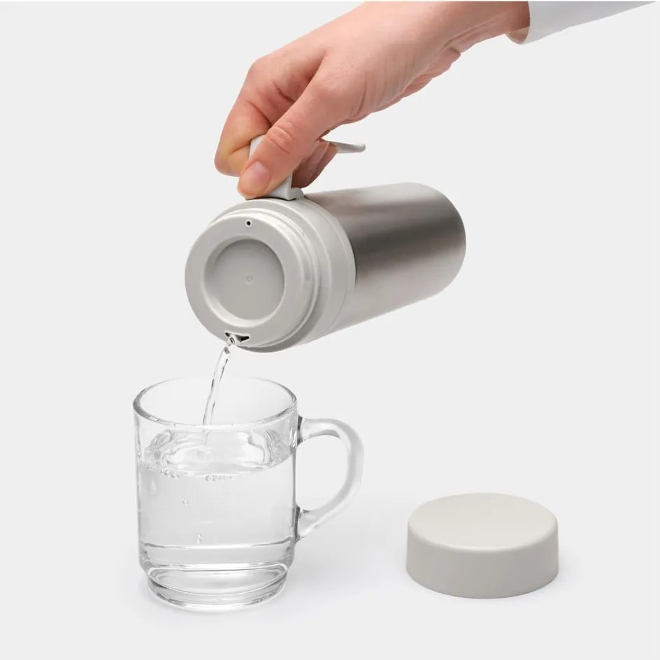 Tazza termica grigio chiaro 500 ml Make &amp; Take - Brabantia