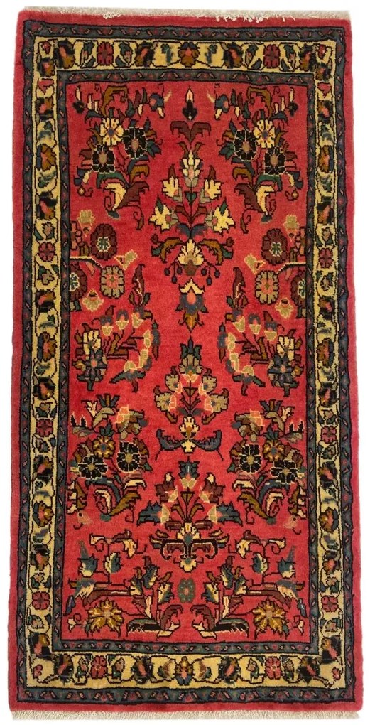 Sarouk Tappeto persiano 70x130 (Iran)