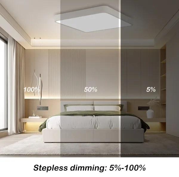 Brilagi - Lampada LED dimmerabile POOL SQUARE LED/36W/230V 3000-6000K 40x40 cm bianco+D