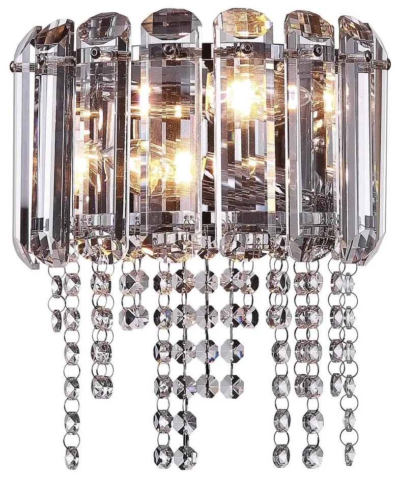 Maytoni MOD097WL-02CH - Applique HAIL 2xE14/40W/230V cromo