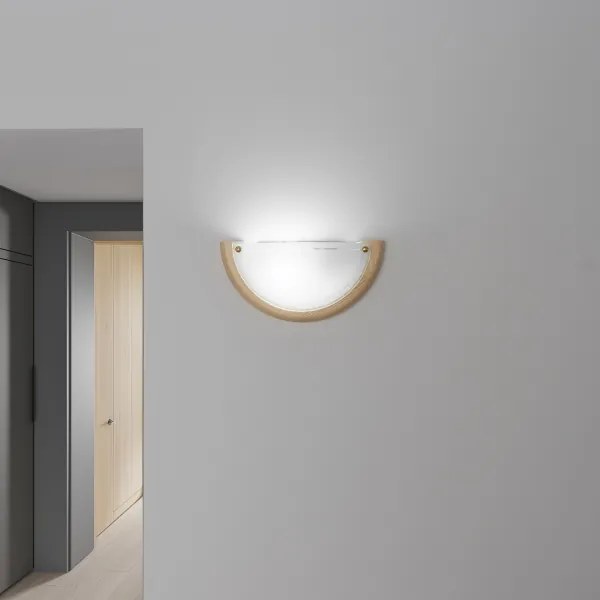 Brilagi - Lampada da parete ORBIS 1xE27/60W/230V 30 cm pino