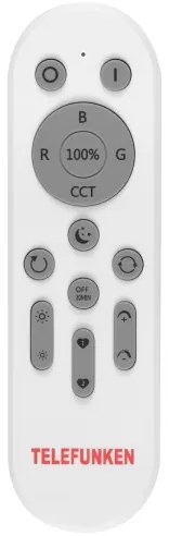 Telefunken 309602TF - LED RGBW Plafoniera LED/18W/230V 2700-6500K WiFi