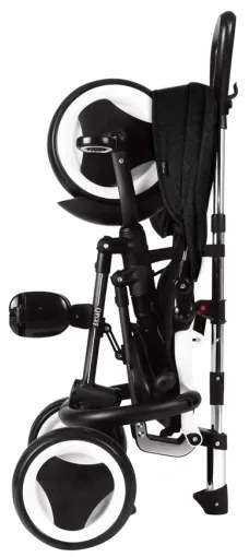 QPlay - Triciclo per bambini 3in1 RITO EVA nero