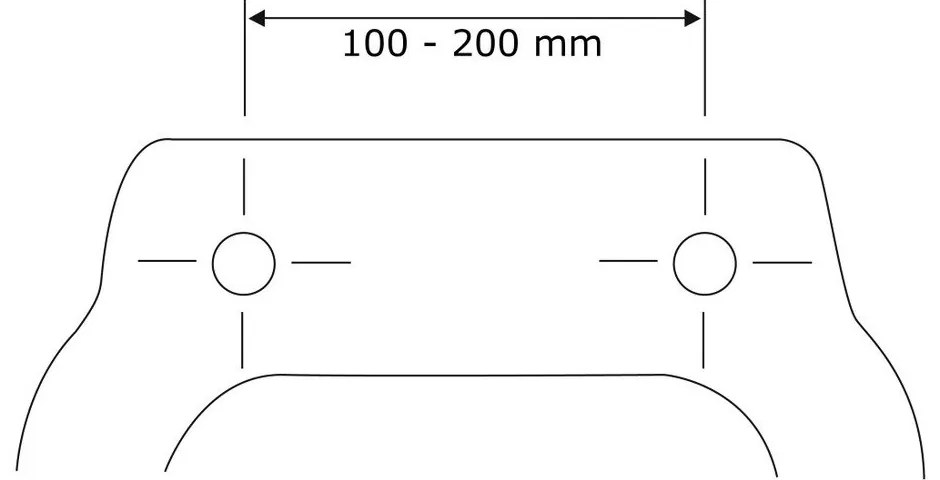 Sedile per WC con chiusura automatica 37,5 x 41,5 cm Guilty Dog - Wenko