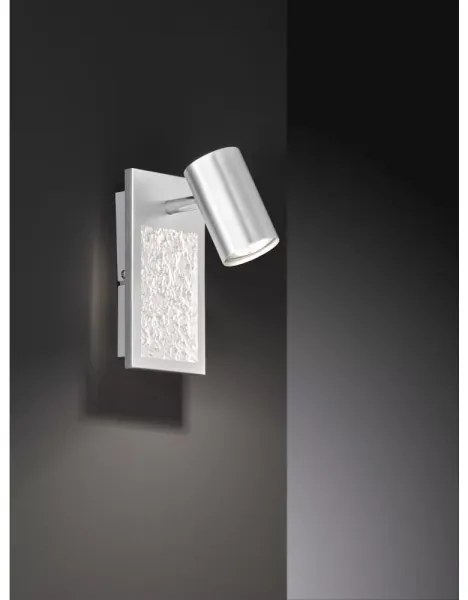 Wofi 11589 - Luce Spot da parete a LED BALI 1xGU10/5W/230V + LED/6W/230V