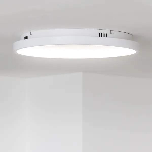 Brilagi - LED dimmerabile plafoniera FALCON SLIM LED/42W/230V Ø 50 cm bianco + telecomando