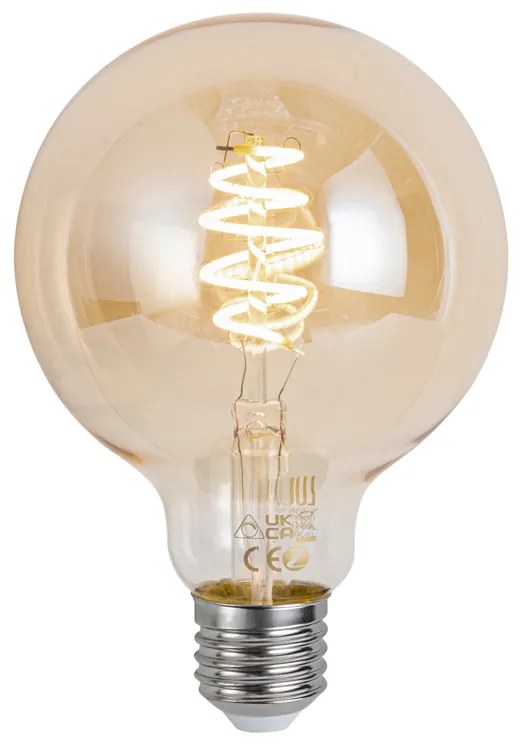 Lampadina LED Smart E27 dimmerabile G95 4.9W 320 lm 2500K Zigbee