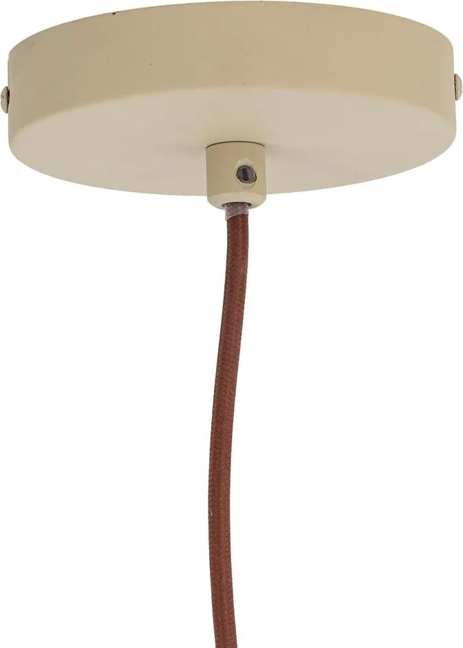 Lampadario color crema con paralume in metallo ø 40 cm Lacya – Bloomingville