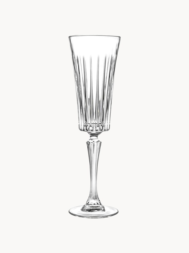 Flute champagne in cristallo Timeless 6 pz