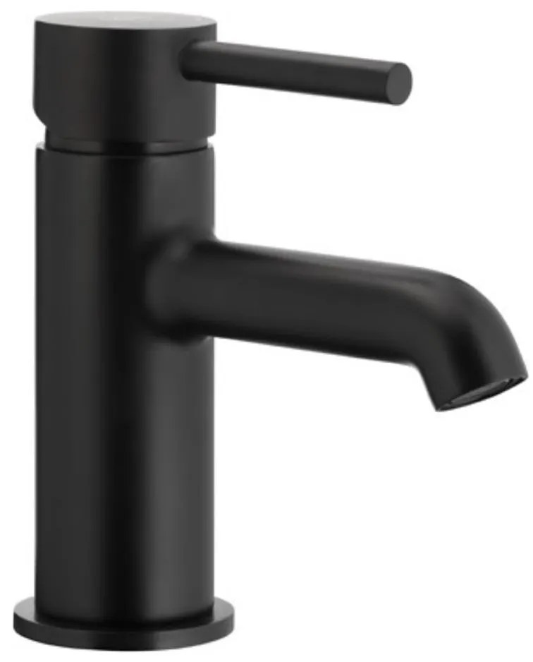 KFA Armatura 5032-815-81 - Rubinetto del lavandino + scarico MOZA 15,2 cm opaco nero