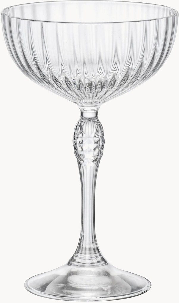 Set di 6 coppe da champagne America'20s