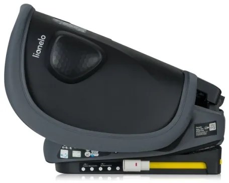 Lionelo - Seggiolino auto pieghevole NELLY i-Size 76-150 cm Grigio Grafite