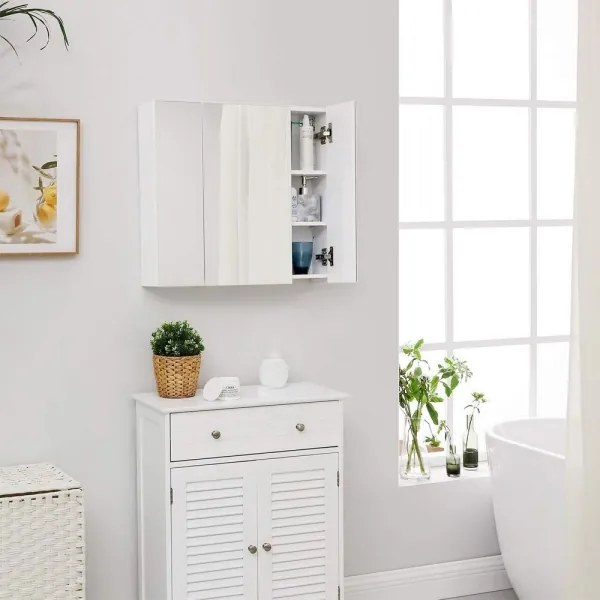 Mobile da bagno con specchio SKY bianco