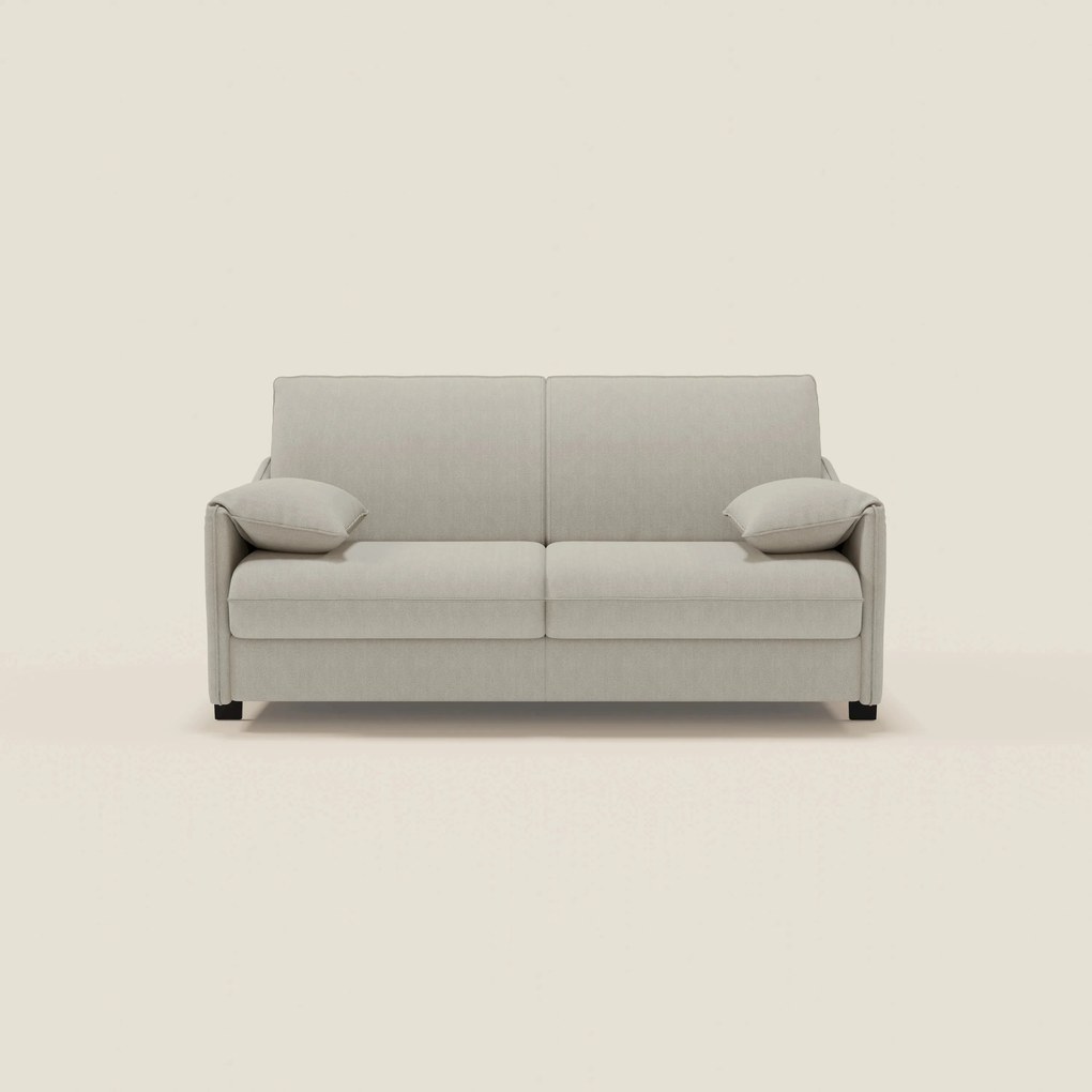Primula divano letto con materasso alto 18 cm - braccioli mobili e tessuto smacchiabile T05