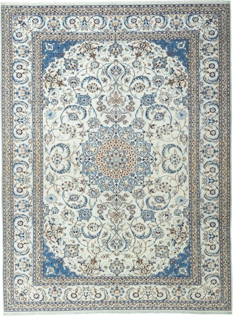 Nain Tappeto persiano 260x340 Beige (Iran) Annodato A Mano