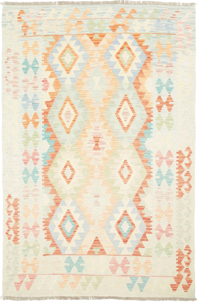 Kilim Tappeto 190 x 130 (Pakistan) Tessuto A Mano
