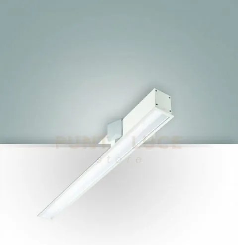 Turner incasso bianco led 29w 3000k 3470lm prismatic ip40 100cm dim...