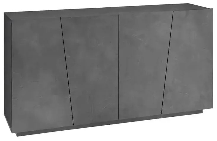 Credenza Moderna VEGA con 4 ante battenti da 160 in ardesia