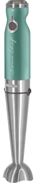 Sencor - Frullatore a immersione 4in1 1200W/230V inox/turchese