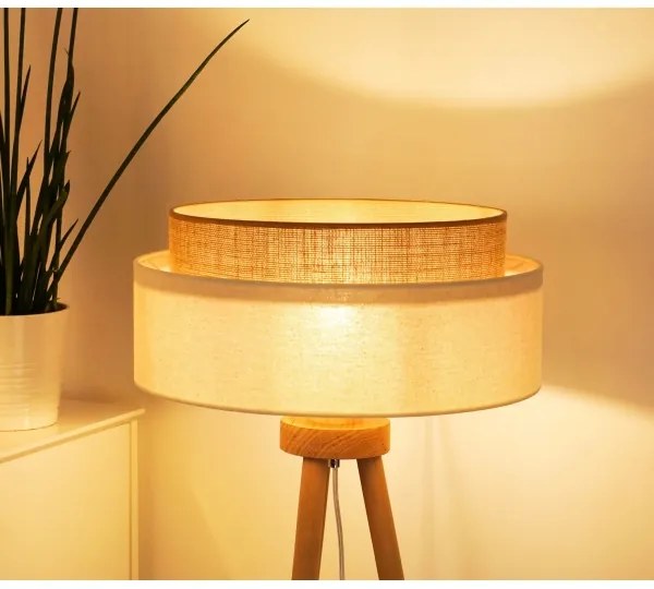Brilagi - Lampada da terra LED BOHO STYLE 1xE27/15W/230V