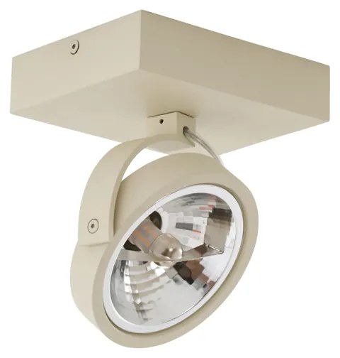 Faretto da soffitto moderno beige G9 rotondo girevole e orientabile - Go