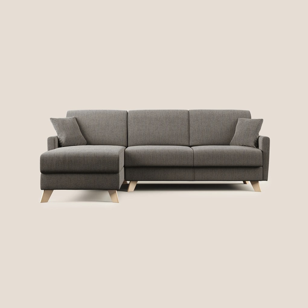 Edgar divano letto angolare in tessuto felis impermeabile T03