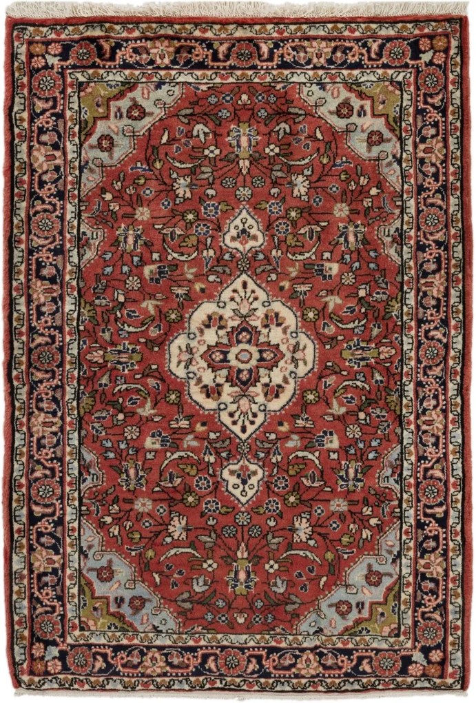 Hamedan Tappeto 120x80 (Iran) Annodato A Mano
