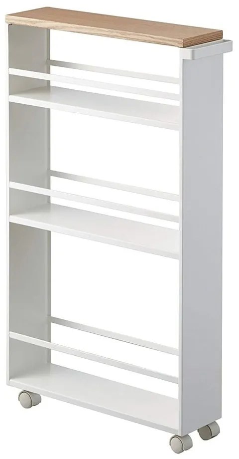 Mobile da bagno bianco in metallo 47,5x81 cm Tower - YAMAZAKI