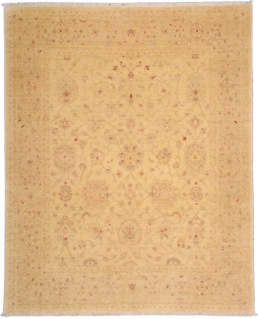 Ziegler Tappeto orientale 280x230 Beige (Pakistan) Annodato A Mano