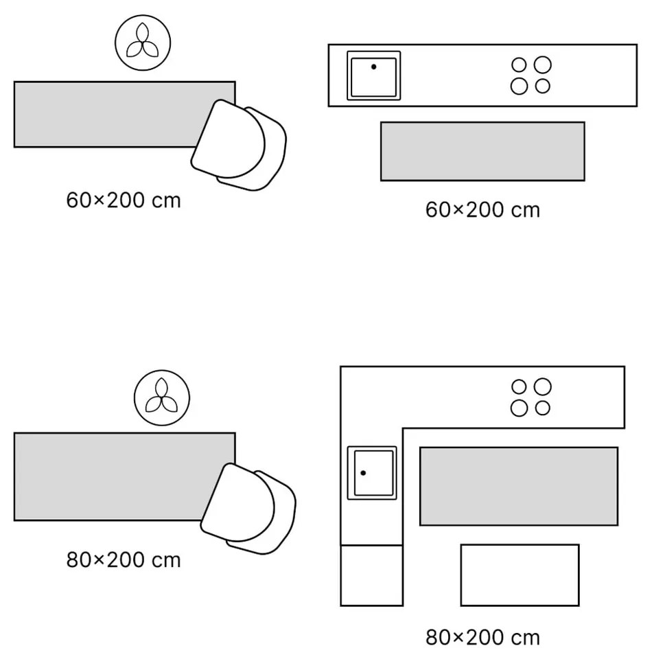 Passatoia lavabile 60x230 cm Summer Rain – Mila Home