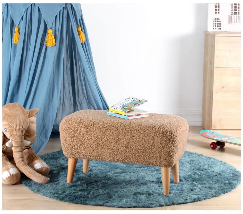 Pouf marrone per bambini Moouv - Artie