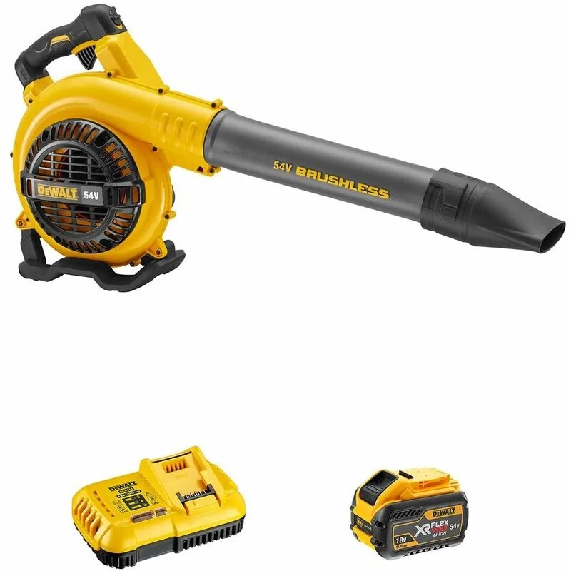 Soffiatore Dewalt flexvolt 54 v + 1 batteria 54V 3.0Ah, caricatore - DCM572X1