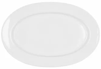 Teglia da Cucina Bidasoa Glacial Ceramica Bianco (32 x 22 cm) (Pack 3x)