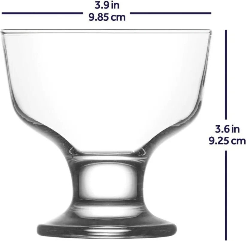 Ciotole in vetro in set da 6 0,285 l - Hermia