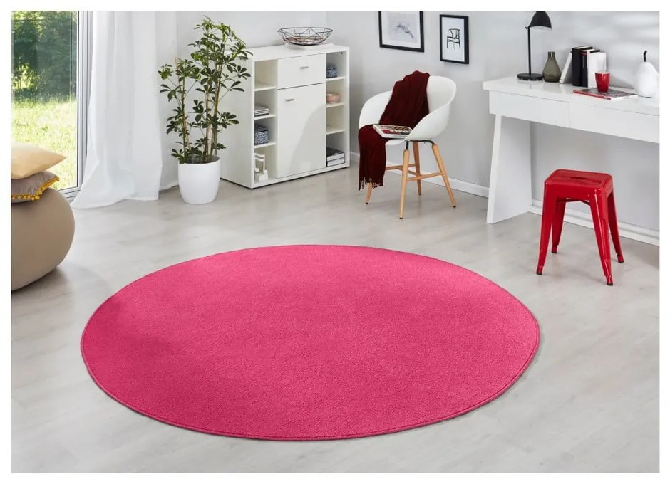 Tappeto rotondo rosa ø 200 cm Fancy - Hanse Home